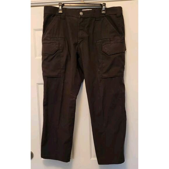 First Tactical Pants Mens 38x29 (actual) Black Ripstop Cargo Military Utility - Picture 1 of 16